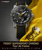 Buy Shop Tissot T Sport Supersport Chrono Tour De France Black Dial Black Nylon Strap Watch for Men - T125.617.17.051.00 USA Online