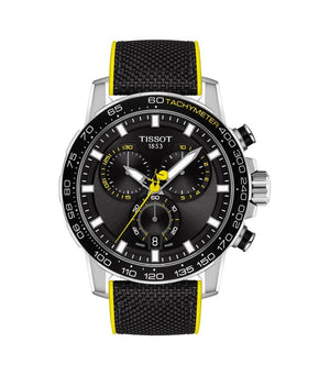 Buy Shop Tissot T Sport Supersport Chrono Tour De France Black Dial Black Nylon Strap Watch for Men - T125.617.17.051.00 USA Online