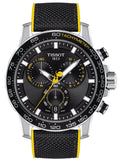 Buy Shop Tissot T Sport Supersport Chrono Tour De France Black Dial Black Nylon Strap Watch for Men - T125.617.17.051.00 USA Online