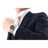 Buy Shop Tissot T Trend Couturier Chronograph Black Dial Silver Steel Strap Watch For Men - T035.410.11.051.00 USA Online