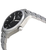 Buy Shop Tissot T Trend Couturier Chronograph Black Dial Silver Steel Strap Watch For Men - T035.410.11.051.00 USA Online