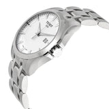 Buy Shop Tissot T Trend Couturier Chronograph White Dial Silver Steel Strap Watch For Men - T035.410.11.031.00 USA Online