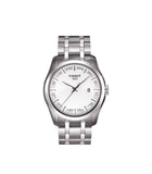 Buy Shop Tissot T Trend Couturier Chronograph White Dial Silver Steel Strap Watch For Men - T035.410.11.031.00 USA Online