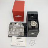 Buy Shop Tissot T Trend Couturier Diamonds Black Dial Black Leather Strap Watch for Women - T035.210.66.051.00 USA Online