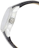 Buy Shop Tissot T Trend Couturier Diamonds Black Dial Black Leather Strap Watch for Women - T035.210.66.051.00 USA Online