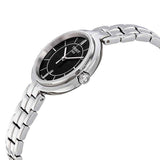Buy Shop Tissot T Trend Flamingo Black Dial Silver Steel Strap Watch For Women - T094.210.11.051.00 USA Online