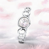 Buy Shop Tissot T Trend Flamingo Mother of Pearl Dial Silver Steel Strap Watch for Women - T094.210.11.116.00 USA Online