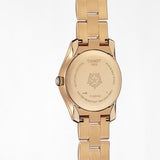 Buy Shop Tissot T Wave Anthracite Dial Rose Gold Steel Strap Watch For Women - T112.210.33.061.00 USA Online