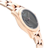 Buy Shop Tissot T Wave Anthracite Dial Rose Gold Steel Strap Watch For Women - T112.210.33.061.00 USA Online