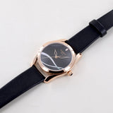 Buy Shop Tissot T Wave Black Dial Black Leather Strap Watch For Women - T112.210.36.051.00 USA Online