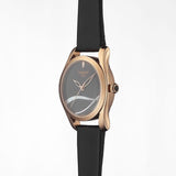 Buy Shop Tissot T Wave Black Dial Black Leather Strap Watch For Women - T112.210.36.051.00 USA Online