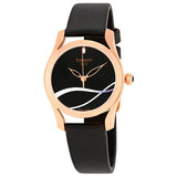 Buy Shop Tissot T Wave Black Dial Black Leather Strap Watch For Women - T112.210.36.051.00 USA Online
