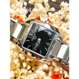 Buy Shop Tissot T Wave Black Dial Silver Steel Strap Watch for Women - T02.1.285.52 USA Online