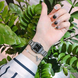 Buy Shop Tissot T Wave Black Dial Silver Steel Strap Watch for Women - T02.1.285.52 USA Online