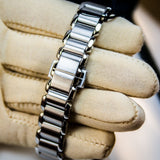 Buy Shop Tissot T Wave Black Dial Two Tone Steel Strap Watch For Women - T023.210.11.056.00 USA Online