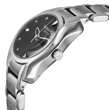 Buy Shop Tissot T Wave Black Dial Two Tone Steel Strap Watch For Women - T023.210.11.056.00 USA Online