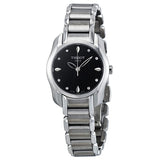 Buy Shop Tissot T Wave Black Dial Two Tone Steel Strap Watch For Women - T023.210.11.056.00 USA Online