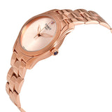 Buy Shop Tissot T Wave Cream Dial Rose Gold Steel Strap Watch For Women - T112.210.33.451.00 USA Online