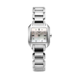 Buy Shop Tissot T Wave Diamonds Mother of Pearl Dial Silver Steel Strap Watch for Women - T02.1.285.74 USA Online