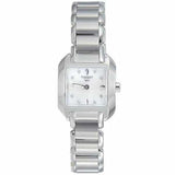 Buy Shop Tissot T Wave Diamonds Mother of Pearl Dial Silver Steel Strap Watch for Women - T02.1.285.74 USA Online
