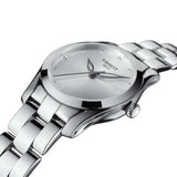 Buy Shop Tissot T Wave Diamonds White Dial Silver Steel Strap Watch For Women - T112.210.11.036.00 USA Online