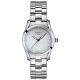 Buy Shop Tissot T Wave Diamonds White Dial Silver Steel Strap Watch For Women - T112.210.11.036.00 USA Online