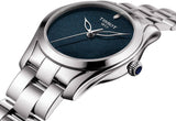 Buy Shop Tissot T Wave Donna Blue Dial Silver Steel Strap Watch For Women - T112.210.11.041.00 USA Online