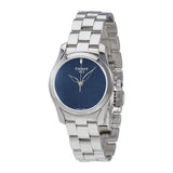 Buy Shop Tissot T Wave Donna Blue Dial Silver Steel Strap Watch For Women - T112.210.11.041.00 USA Online