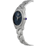 Buy Shop Tissot T Wave II Blue Dial Silver Steel Strap Watch For Women - T112.210.11.046.00 USA Online