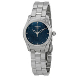 Buy Shop Tissot T Wave II Blue Dial Silver Steel Strap Watch For Women - T112.210.11.046.00 USA Online