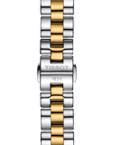 Buy Shop Tissot T Wave Lady White Mother of Pearl Dial Two Tone Steel Strap Watch For Women - T112. 210. 22. 113. 00 USA Online