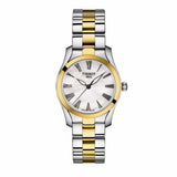Buy Shop Tissot T Wave Lady White Mother of Pearl Dial Two Tone Steel Strap Watch For Women - T112. 210. 22. 113. 00 USA Online