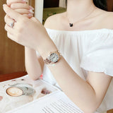 Buy Shop Tissot T Wave Mother of Pearl Dial Rose Gold Steel Strap Watch For Women - T112.210.33.113.00 USA Online