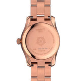 Buy Shop Tissot T Wave Mother of Pearl Dial Rose Gold Steel Strap Watch For Women - T112.210.33.113.00 USA Online