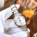 Buy Shop Tissot T Wave Mother of Pearl Dial Two Tone Steel Strap Watch For Women - T023.210.11.117.00 USA Online