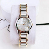 Buy Shop Tissot T Wave Mother of Pearl Dial Two Tone Steel Strap Watch for Women - T023.210.22.117.00 USA Online