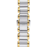 Buy Shop Tissot T Wave Mother of Pearl Dial Two Tone Steel Strap Watch for Women - T023.210.22.117.00 USA Online