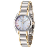 Buy Shop Tissot T Wave Mother of Pearl Dial Two Tone Steel Strap Watch for Women - T023.210.22.117.00 USA Online