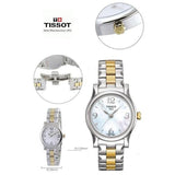 Buy Shop Tissot T Wave Mother of Pearl Dial Watch For Women - T028.210.22.117.00 USA Online