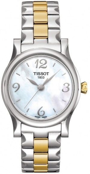 Buy Shop Tissot T Wave Mother of Pearl Dial Watch For Women - T028.210.22.117.00 USA Online