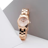 Buy Shop Tissot T Wave Rose Gold Dial Rose Gold Steel Strap Watch For Women - T112.210.33.456.00 USA Online