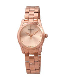 Buy Shop Tissot T Wave Rose Gold Dial Rose Gold Steel Strap Watch For Women - T112.210.33.456.00 USA Online