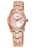 Buy Shop Tissot T Wave Rose Gold Dial Rose Gold Steel Strap Watch For Women - T112.210.33.456.00 USA Online