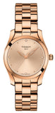 Buy Shop Tissot T Wave Rose Gold Dial Rose Gold Steel Strap Watch For Women - T112.210.33.456.00 USA Online