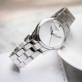 Buy Shop Tissot T Wave Silver Dial Silver Steel Strap Watch For Women - T112.210.11.031.00 USA Online