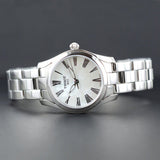 Buy Shop Tissot T Wave T Lady Mother of Pearl Dial Silver Steel Strap Watch For Women - T112.210.11.113.00 USA Online
