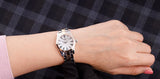 Buy Shop Tissot T Wave Mother of Pearl Dial Two Tone Steel Strap Watch For Women - T112.210.22.113.01 USA Online