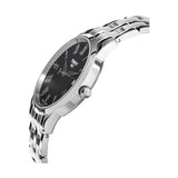 Buy Shop Tissot T Classic Dream Black Dial Silver Steel Strap Watch for Men - T033.410.11.053.01 USA Online