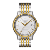 Buy Shop Tissot Carson Steel Lady White Dial Quartz Watch For Women - T085.210.22.011.00 USA Online