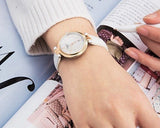 Buy Shop Tissot T Lady Flamingo Mother of Pearl White Dial White Leather Strap Watch For Women - T094.210.26.111.01 USA Online